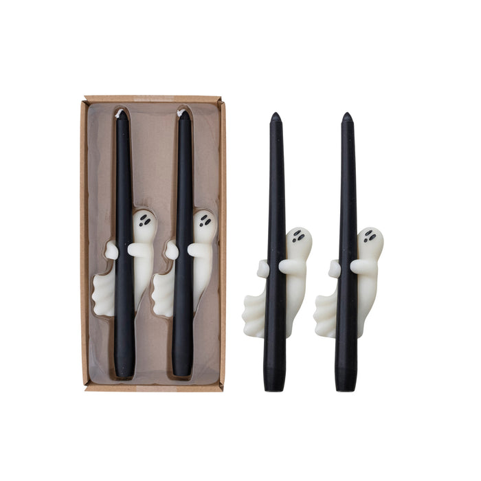 Ghost Taper Candles with Ghost in Box - The Preppy Bunny