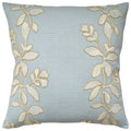 Ginger Flower Celeste Decorative Throw Pillow | From Ryan Studio in Kravet Fabric Barbara Barry Ojai