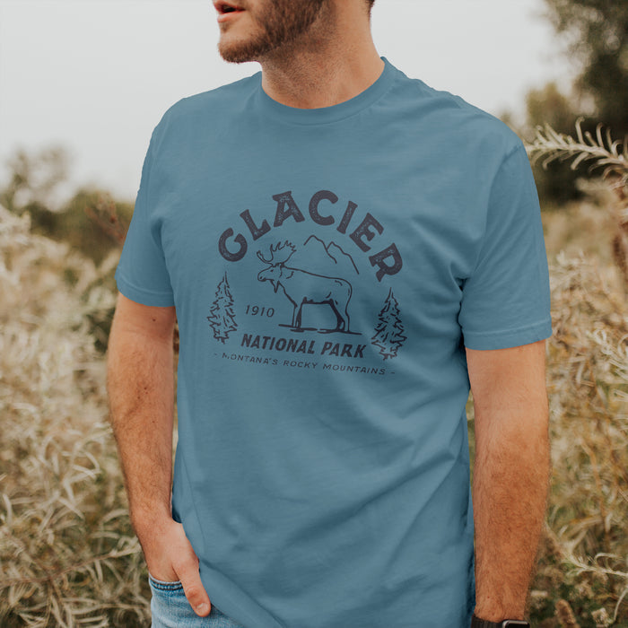 Glacier National Park - Duo-Tone T-Shirt