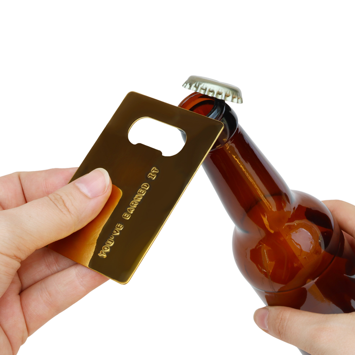 Gold Card - Bottle Opener