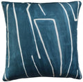 Graffito Teal and Pearl Pillow by Ryan Studio | Fig Linens