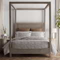 Granada Dune Bedding - Matouk Schumacher Duvets, Bed Sheets and Pillow Shams at Fig Linens and Home