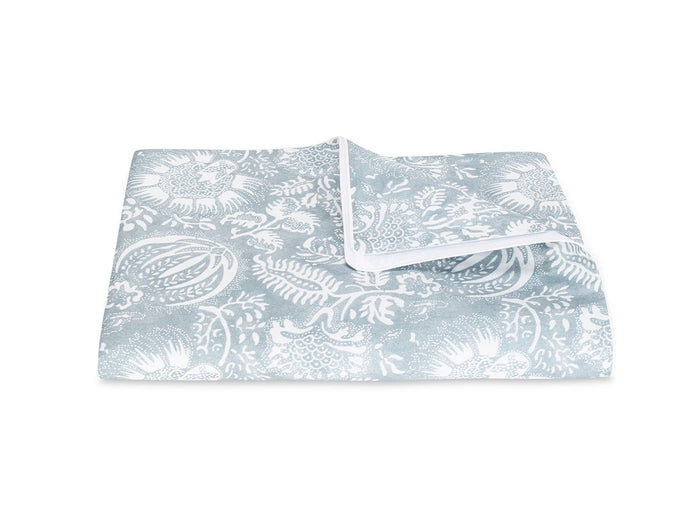 Duvet Cover - Granada Hazy Blue Bedding by Matouk Schumacher at Fig Linens and Home