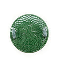 Green Lilly Cheese Tray with Mice