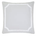 Grey Border Shams