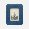 Halle Picture Frame, Navy Blue