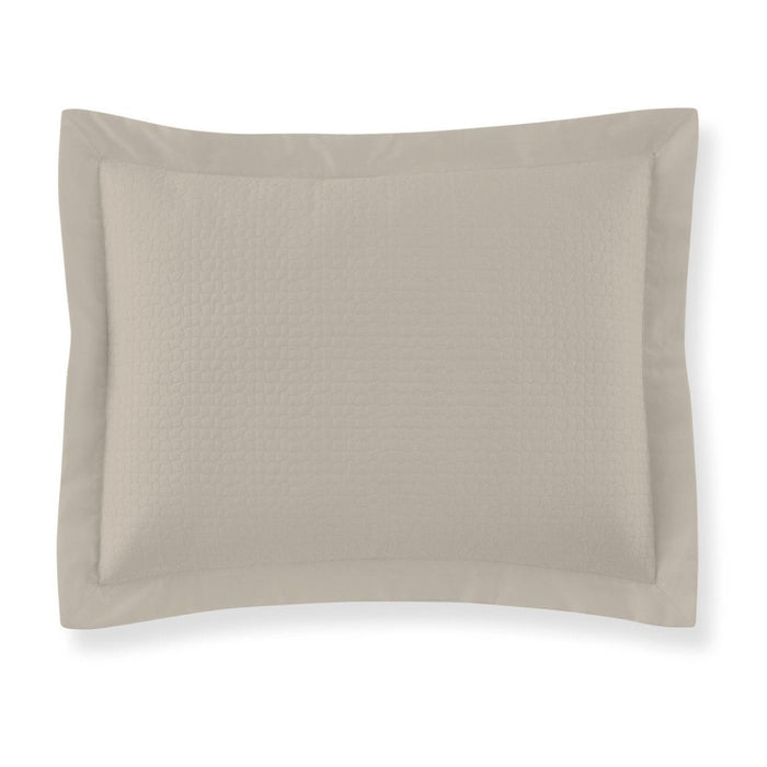 Hamilton Platinum Sham - Peacock Alley at Fig Linens