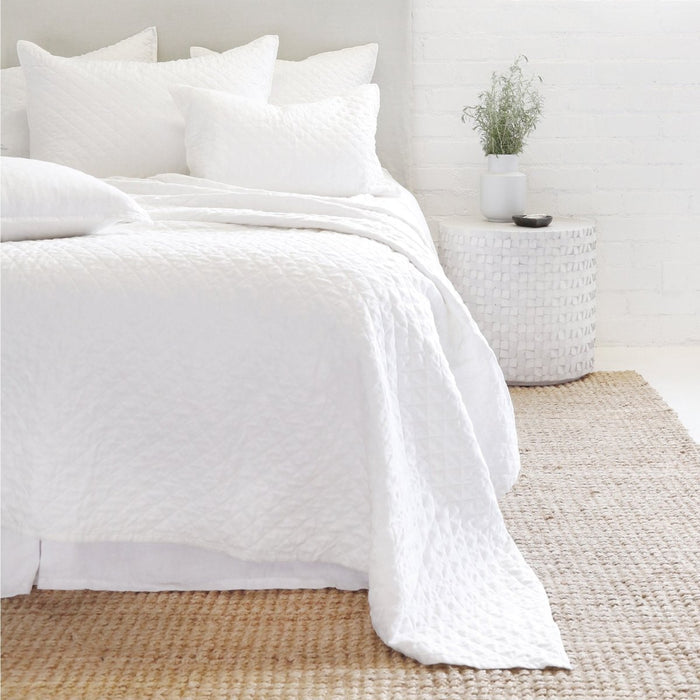 Pom Pom at Home - Hampton White Coverlet Collection | Fig Linens