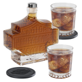 Harley Davidson Bar & Shield Decanter Set