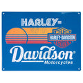 Harley Davidson Bar & Shield Sunset Tin Sign