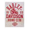 Harley Davidson Riding Club Tin Sign