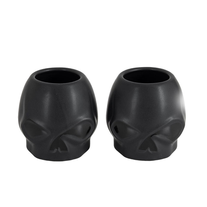 Harley Davidson Willie G. Skull Sculpted Shot Glass Set