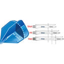 Harrows Clic Dart Shafts - Short Black