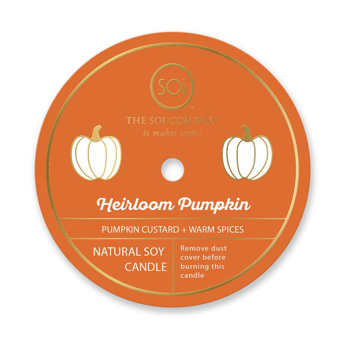 Heriloom Pumpkin  Fall 12oz  Icon Candle - The Preppy Bunny