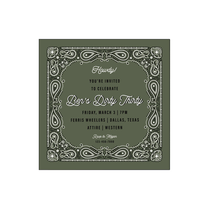 howdy | invitation