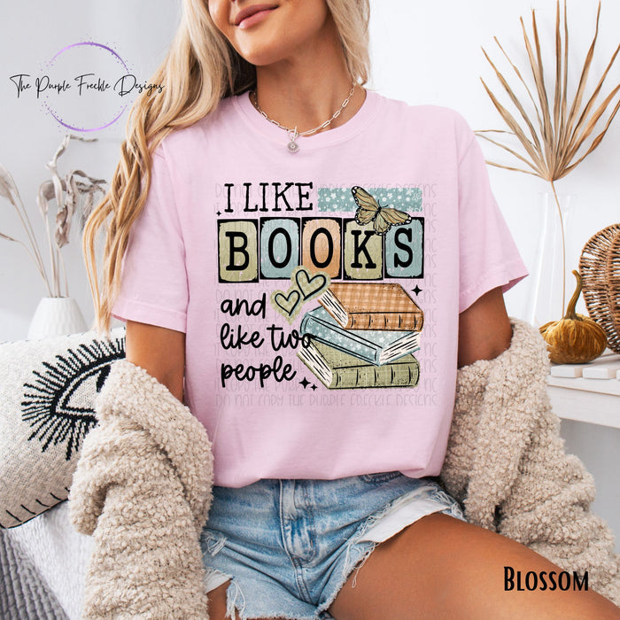 I Like Books and 2 People