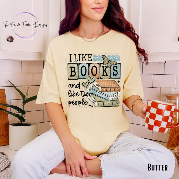I Like Books and 2 People