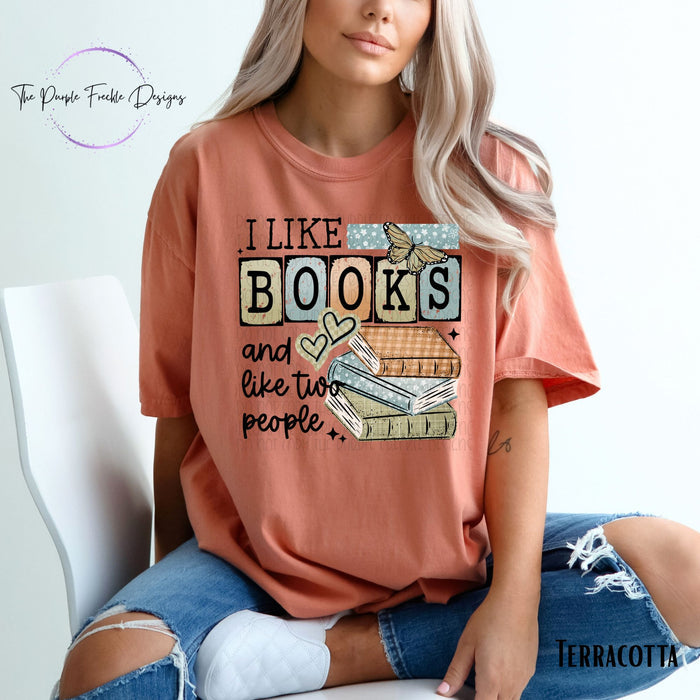 I Like Books and 2 People