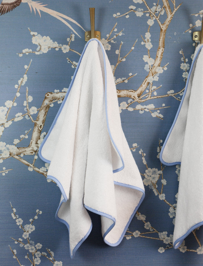 Cornflower Somerset Scallop Towel Collection