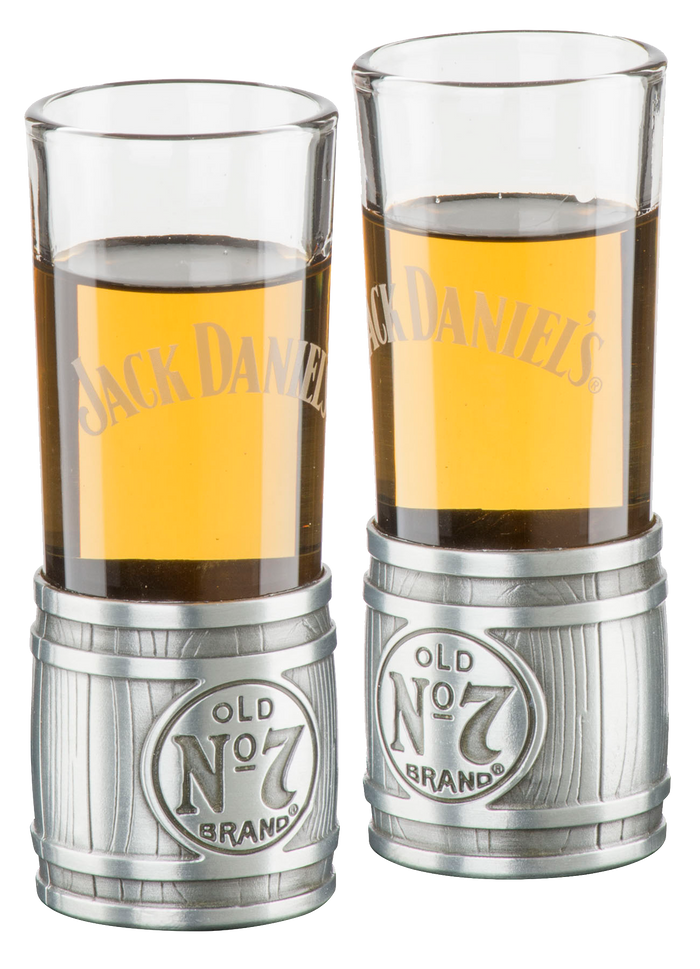 Jack Daniel's Metal Barrel Shooter Set