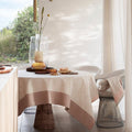 Le Jacquard Francais Tablecloth in Jardin D'Eden Beige - Fig Linens and Home Table Linens