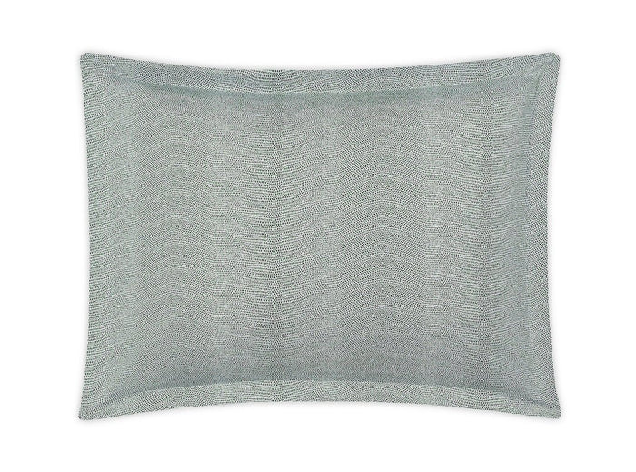 Matouk Jasper Pillow Sham at Fig Linens and Home Grass Green