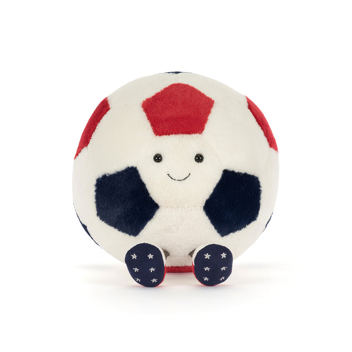 Jellycat Amuseables USA Soccer Ball