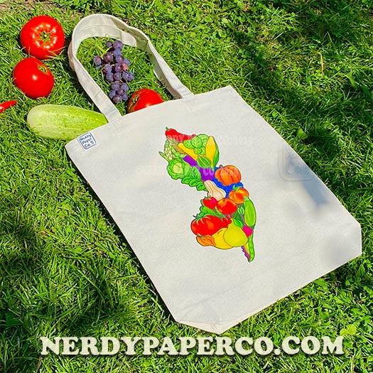Jersey Grown Tote Bag - TB001