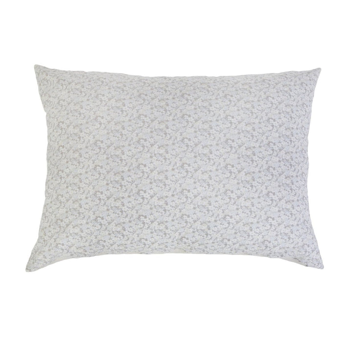 June Ocean & Grey Shams by Pom Pom at Home | Fig Linens