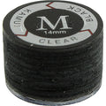 Kamui Clear Black Billiard Cue Tip - Medium 14mm