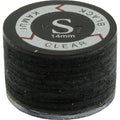 Kamui Clear Black Billiard Cue Tip - Soft 14mm