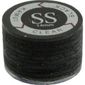 Kamui Clear Black Billiard Cue Tip - Super Soft 14mm