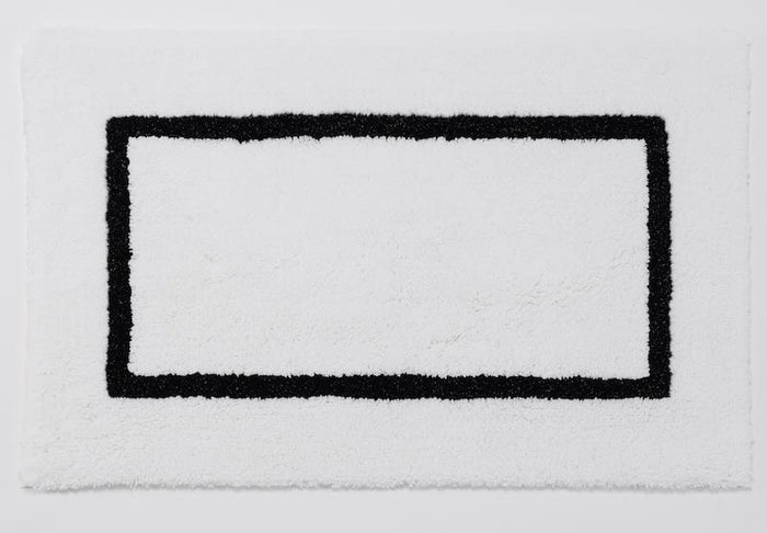 Karat 20x31 Black 990 Bath Rug by Abyss at Fig Linens and Home