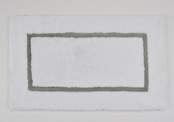 Karat 20x31 Silver 900 Bath Rug by Abyss at Fig Linens and Home