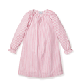 Kid's Antique Red Ticking Stripe Nightgown