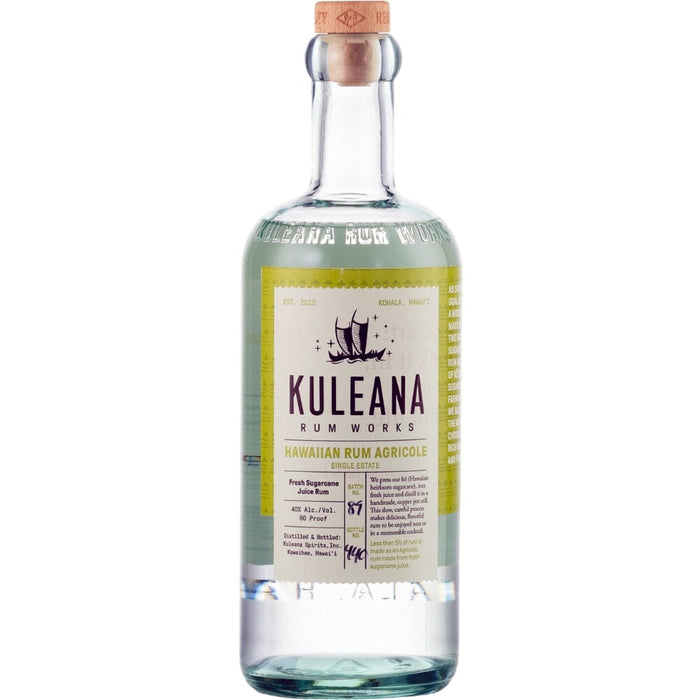 Kuleana Rum Works Hawiian Rum Agricole Rum Kuleana Rum Works