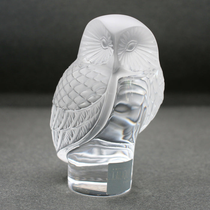 Lalique "Owl" paperweight