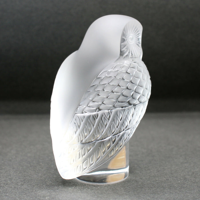 Lalique "Owl" paperweight