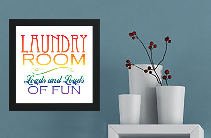 Laundry Room: Framed with Glass