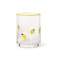 Lemon Double Old Fashion Glass