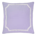 Lilac Border Shams