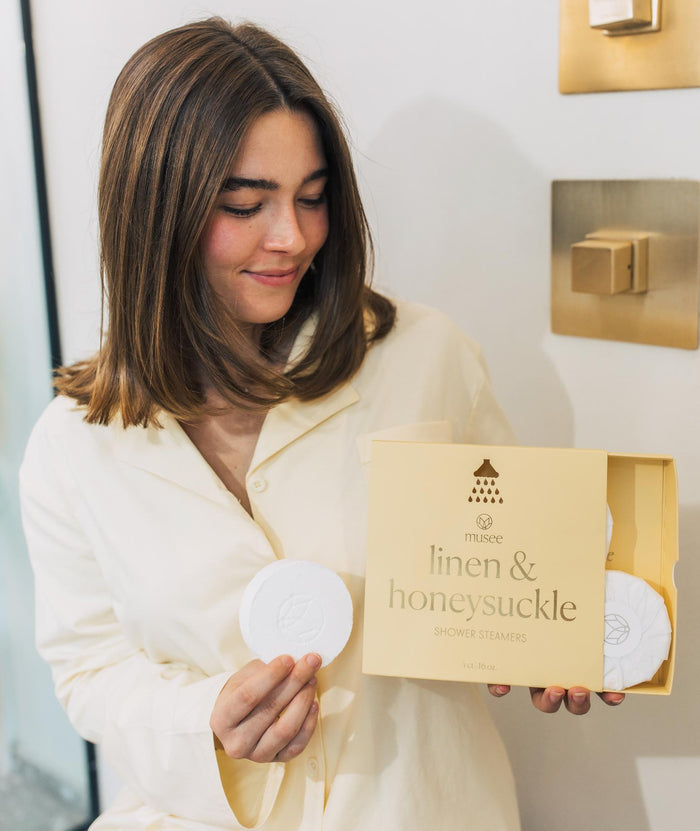 Linen & Honeysuckle Shower Steamers - The Preppy Bunny