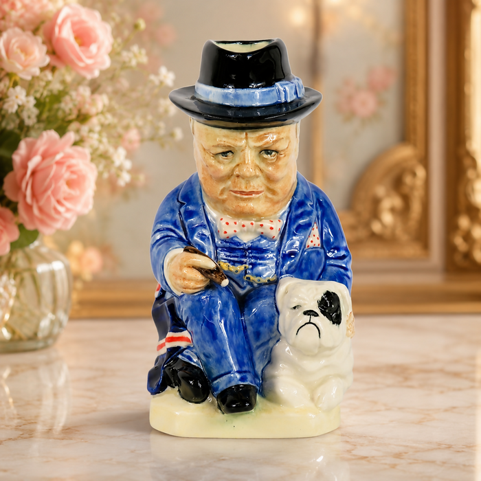Little Winston Limited Edition Character Jug by Kevin Francis Ceramics