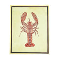 Lobster Thread Art
