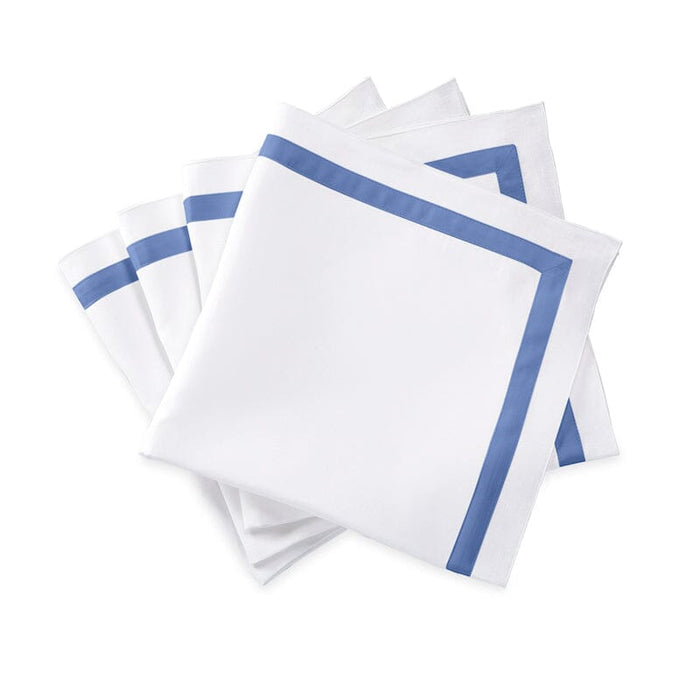 Lowell Formal Napkins by Matouk - Azure Blue Linen Napkin