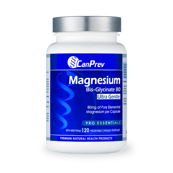 Magnesium Bis·glycinate 80 Ultra Gentle (120 Vcaps)