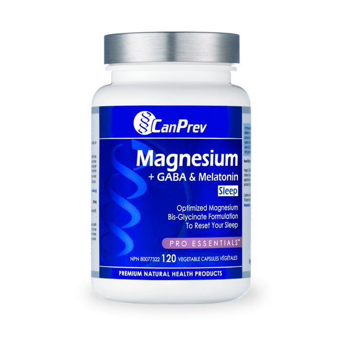 Magnesium Sleep + Gaba & Melatonin (120 Vcaps)