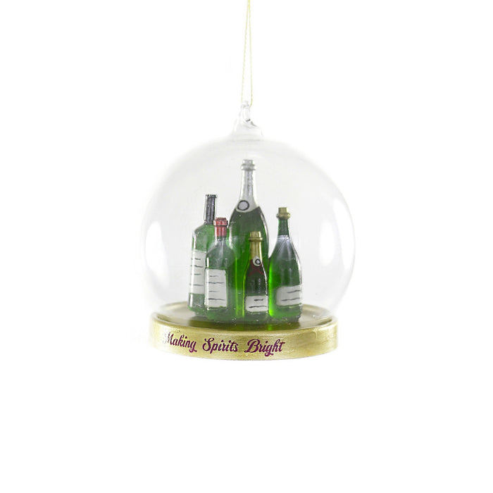 Making Spirits Bright Globe Ornament