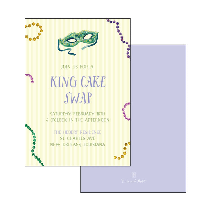 mardi gras | invitation