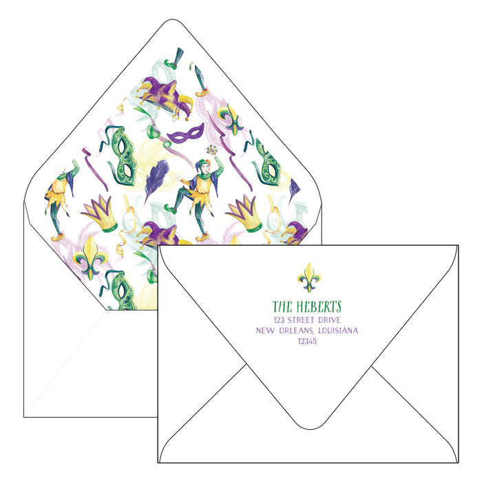 mardi gras | invitation